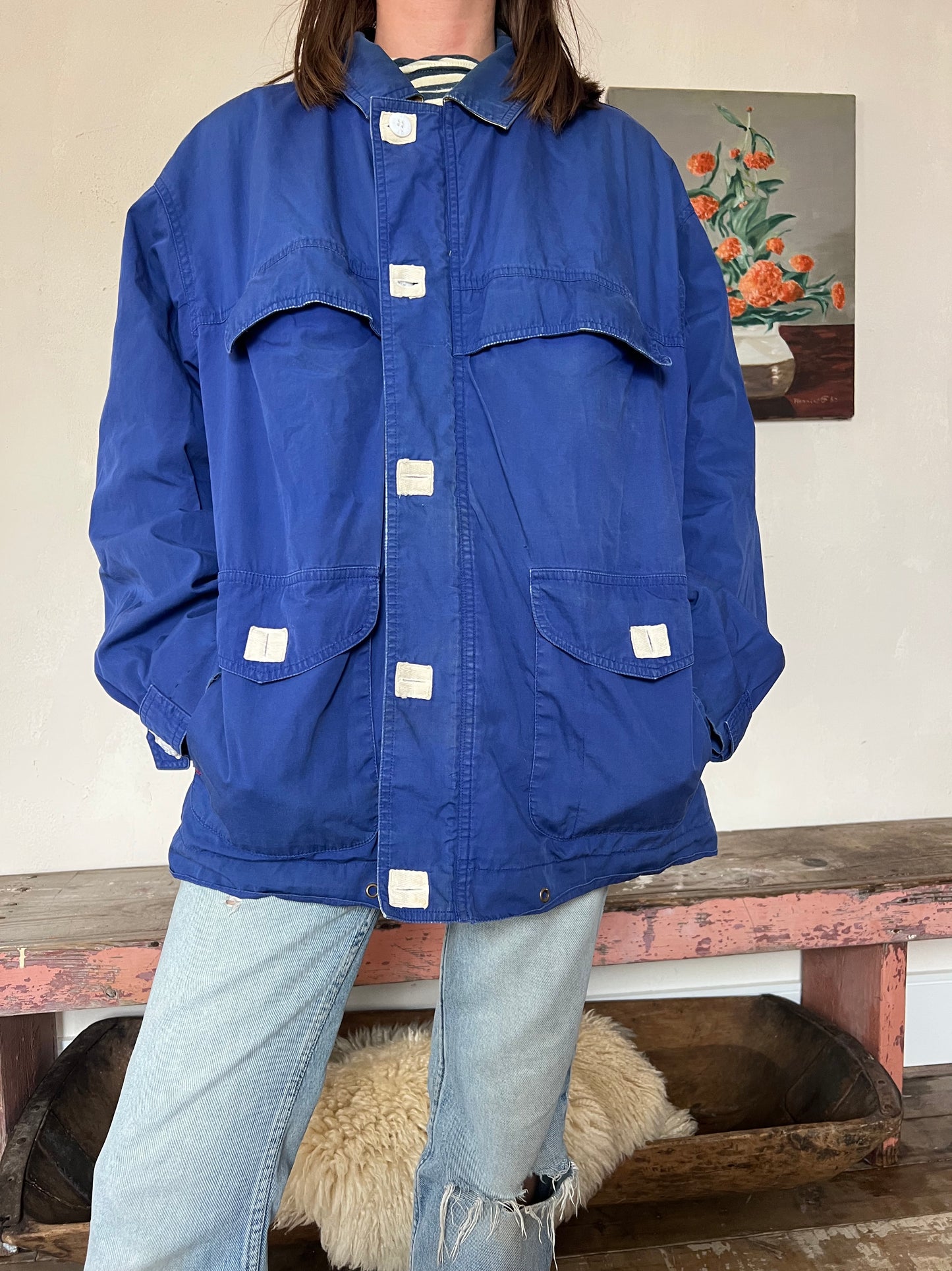 Royal Blue Shacket