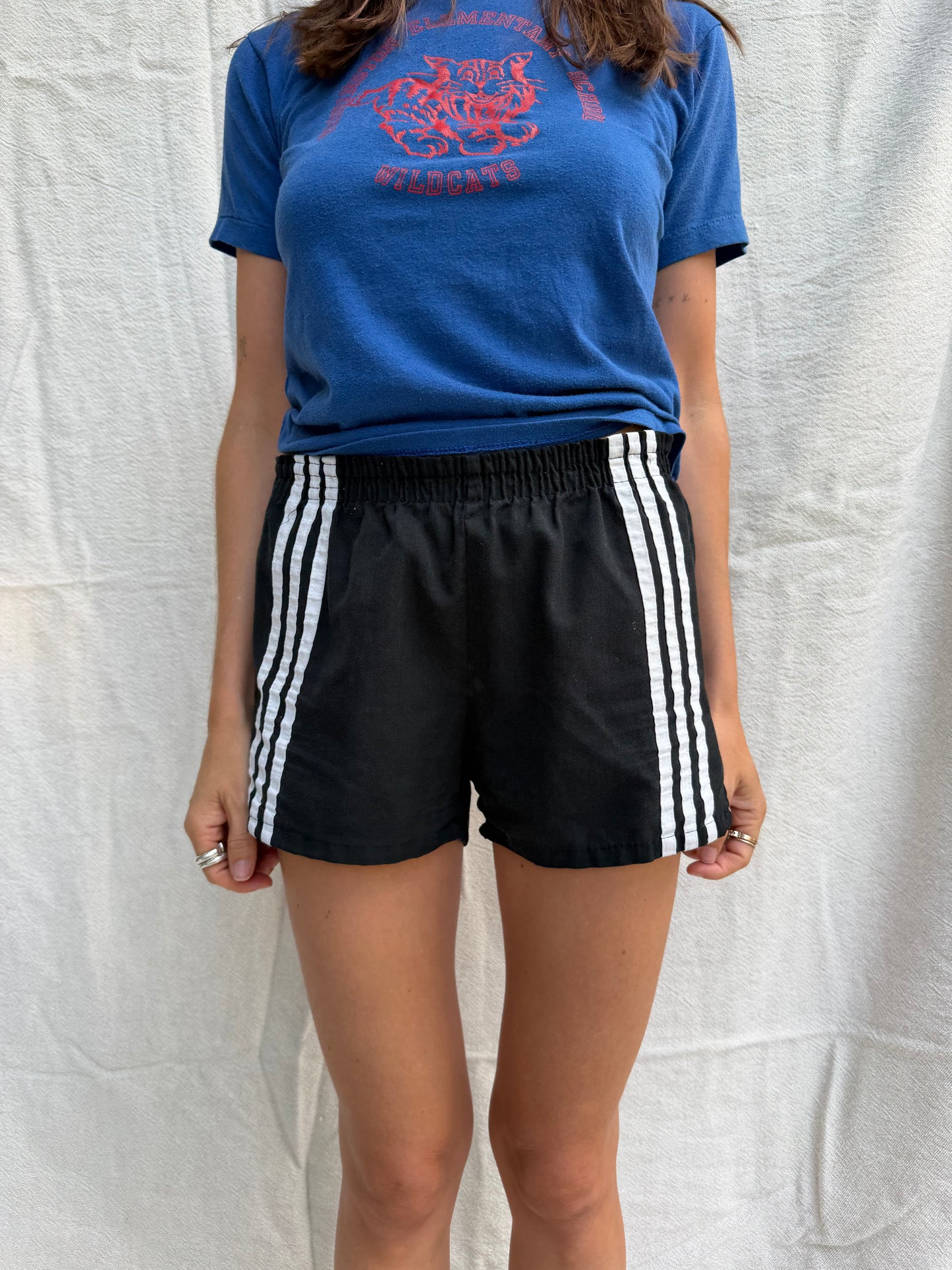 Black Varsity Shorts