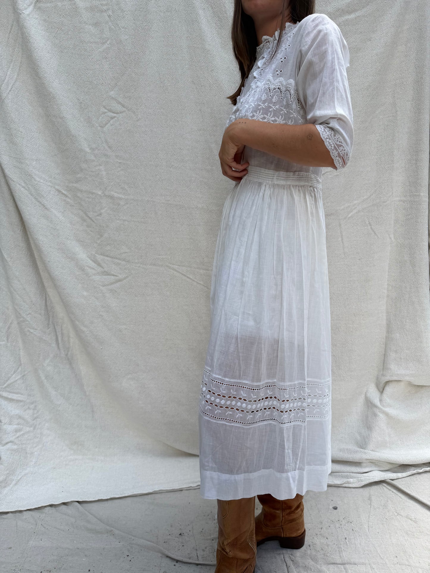 Antique Edwardian Tea Dress
