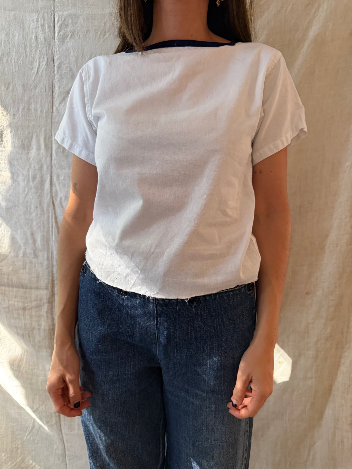 Cropped Sailors Shirt