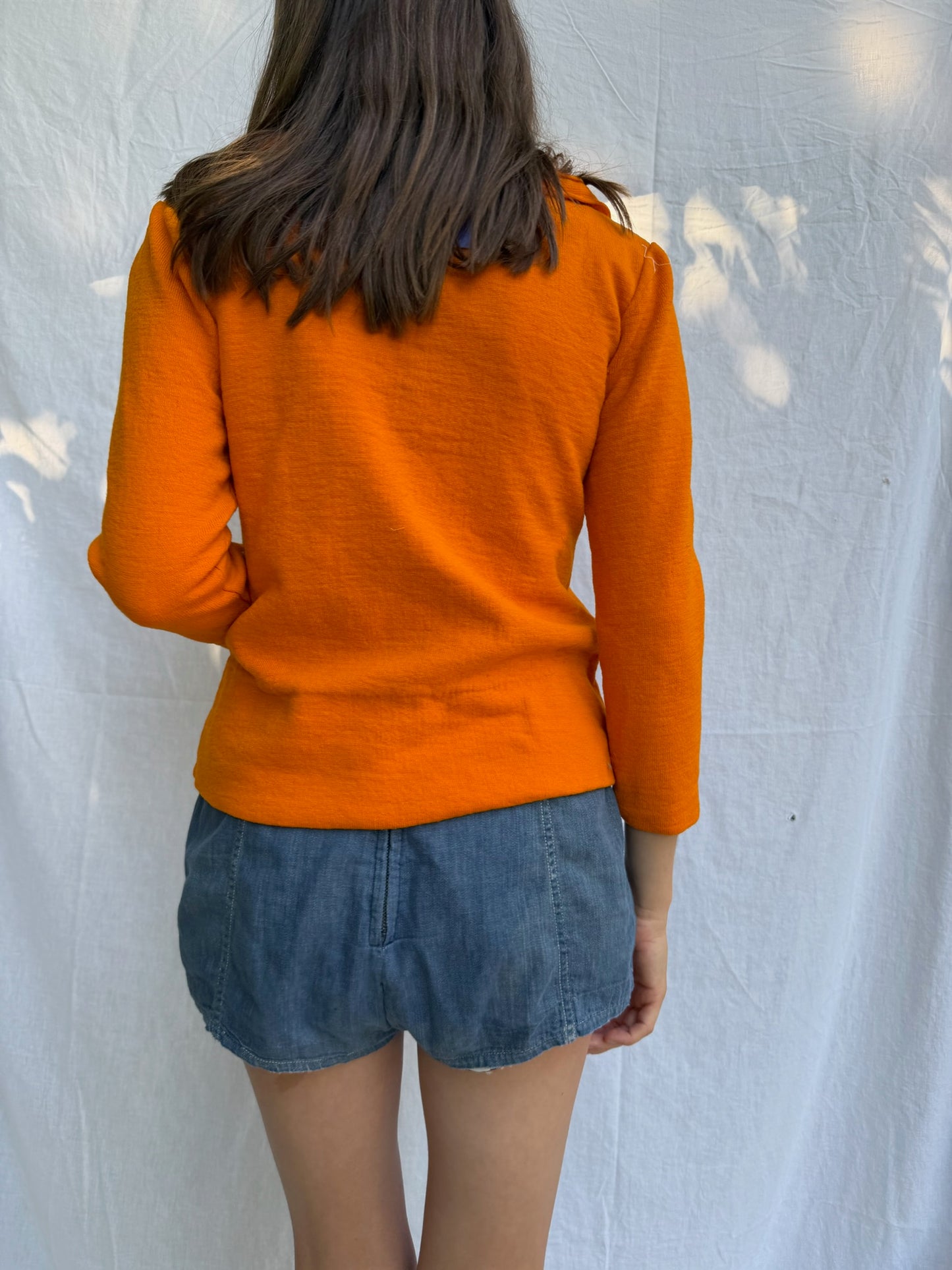 70s Tangerine Top