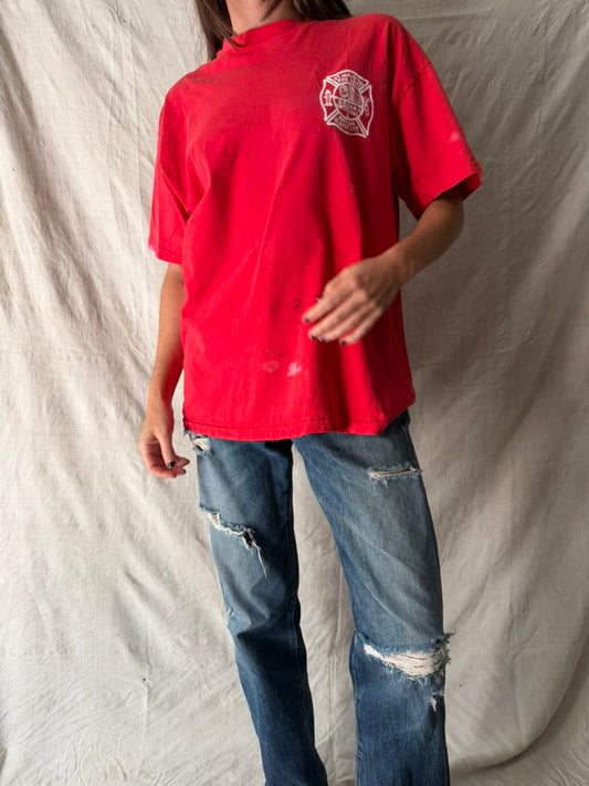 Red Fire Dept. Tee.