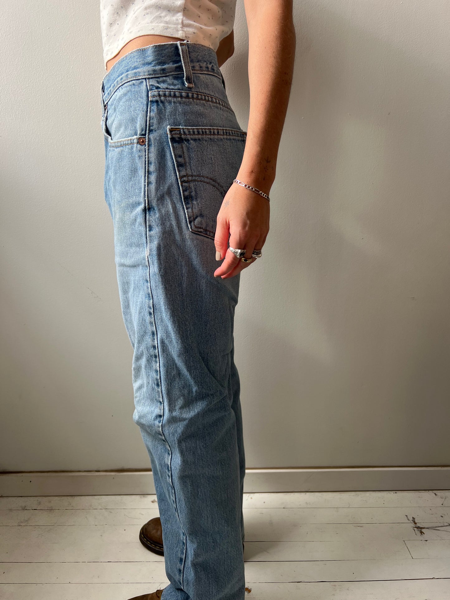 Slightly Distressed Levi’s 505s