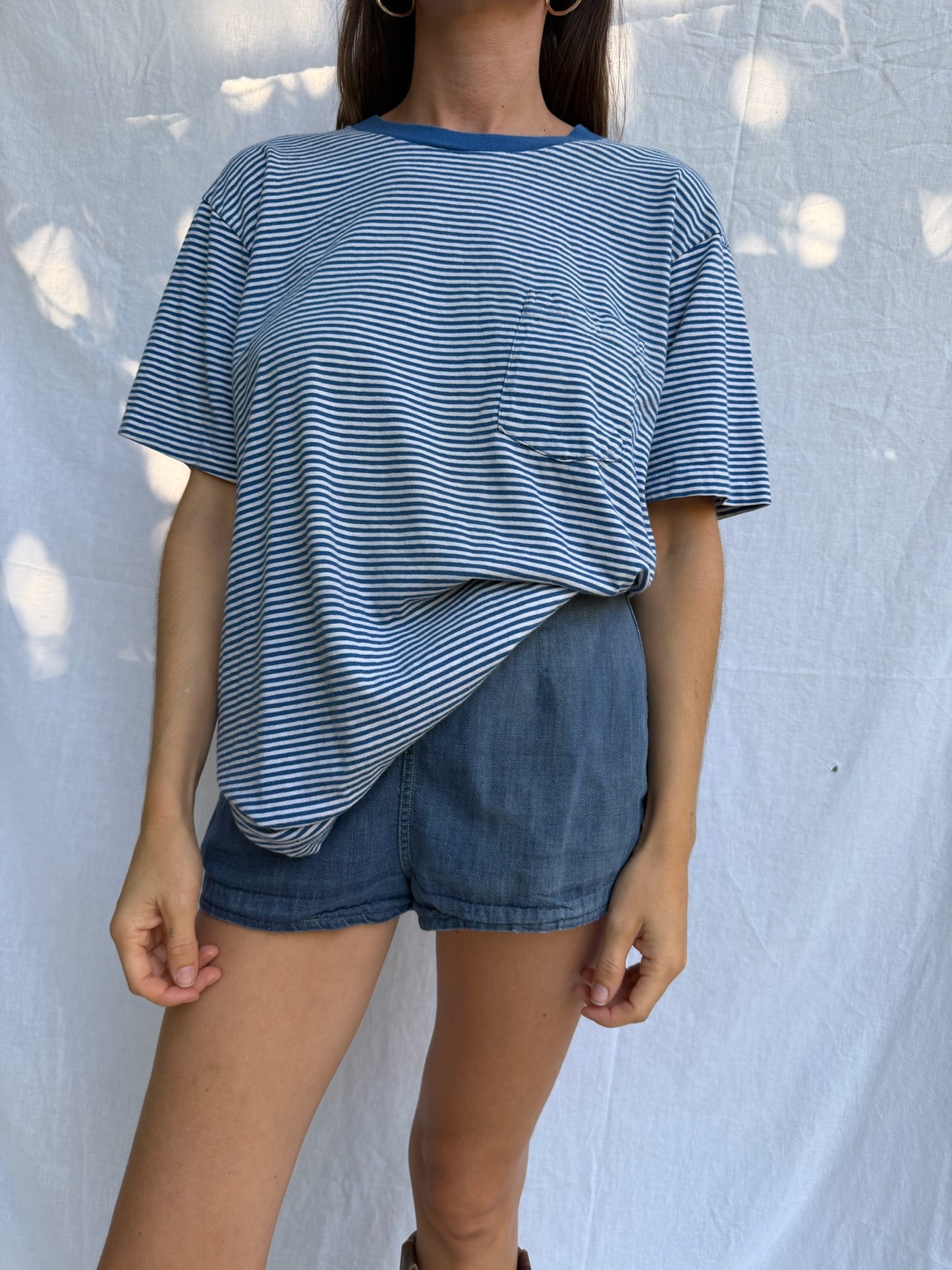 Striped Pocket Tee
