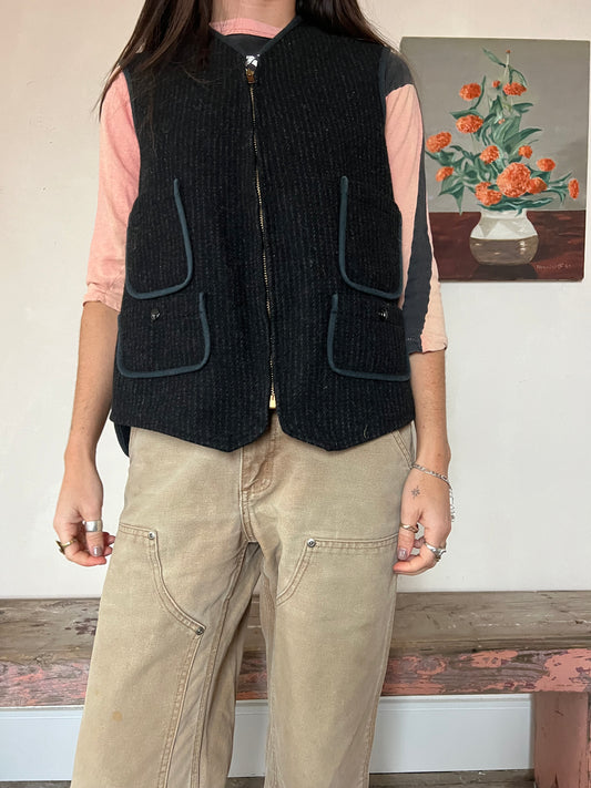Pinstripe Woolrich Vest