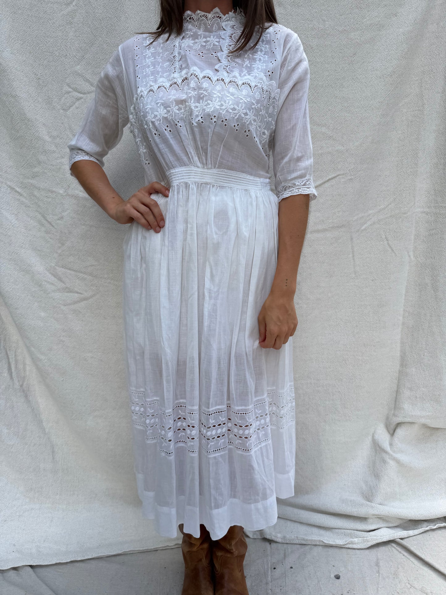 Antique Edwardian Tea Dress