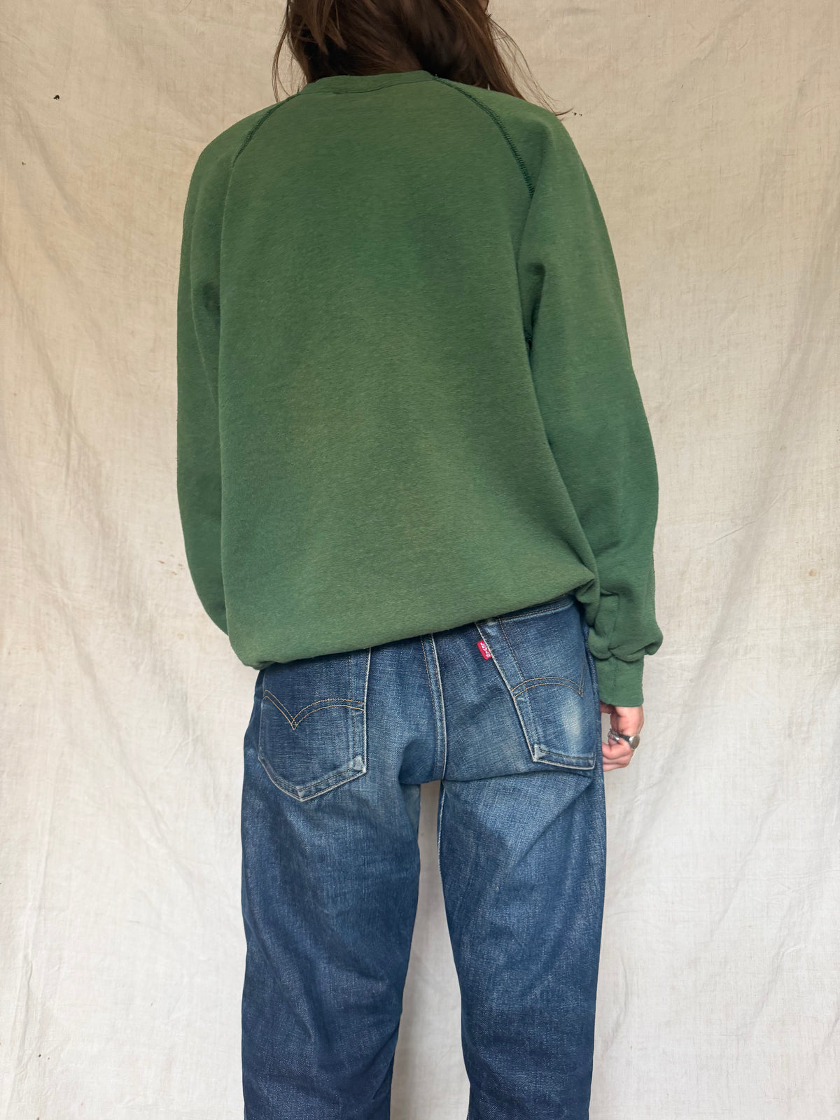 Faded Forest Green Crewneck
