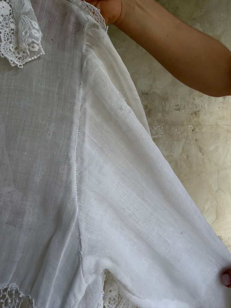 Edwardian White Lawn Dress