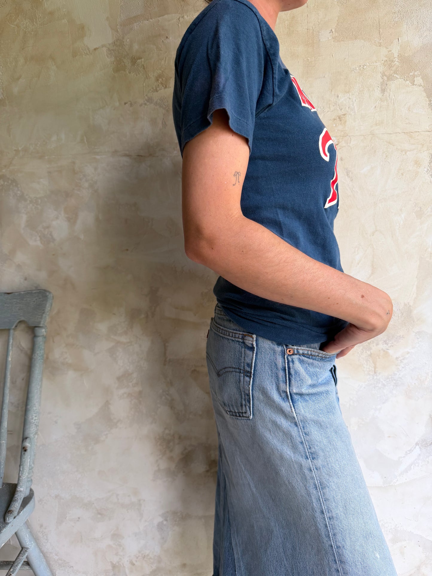 Faded Blue Minnesota Twins Tee