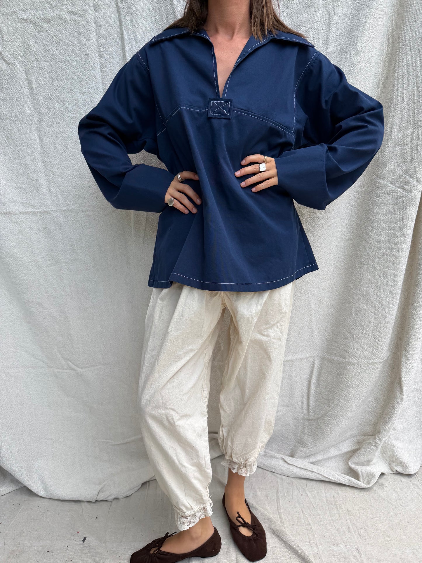 70s Sailor Smock