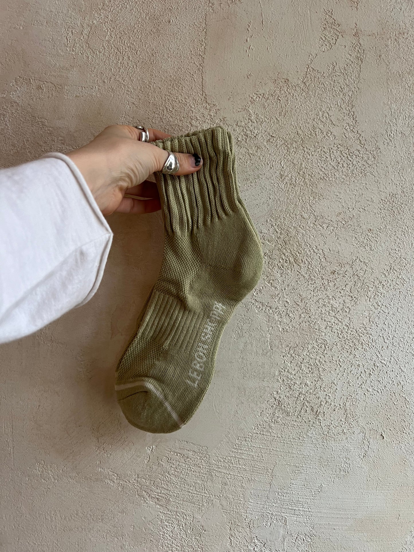 Swing Socks in Dried Sage By Le Bon Shoppe