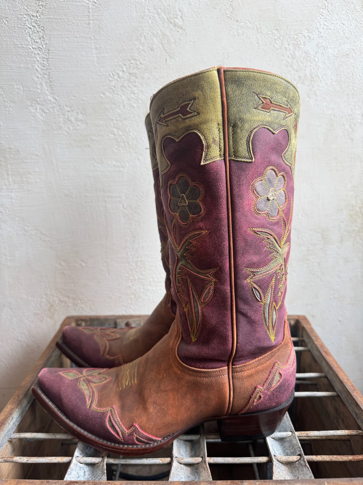 Floral Cowboy Boot