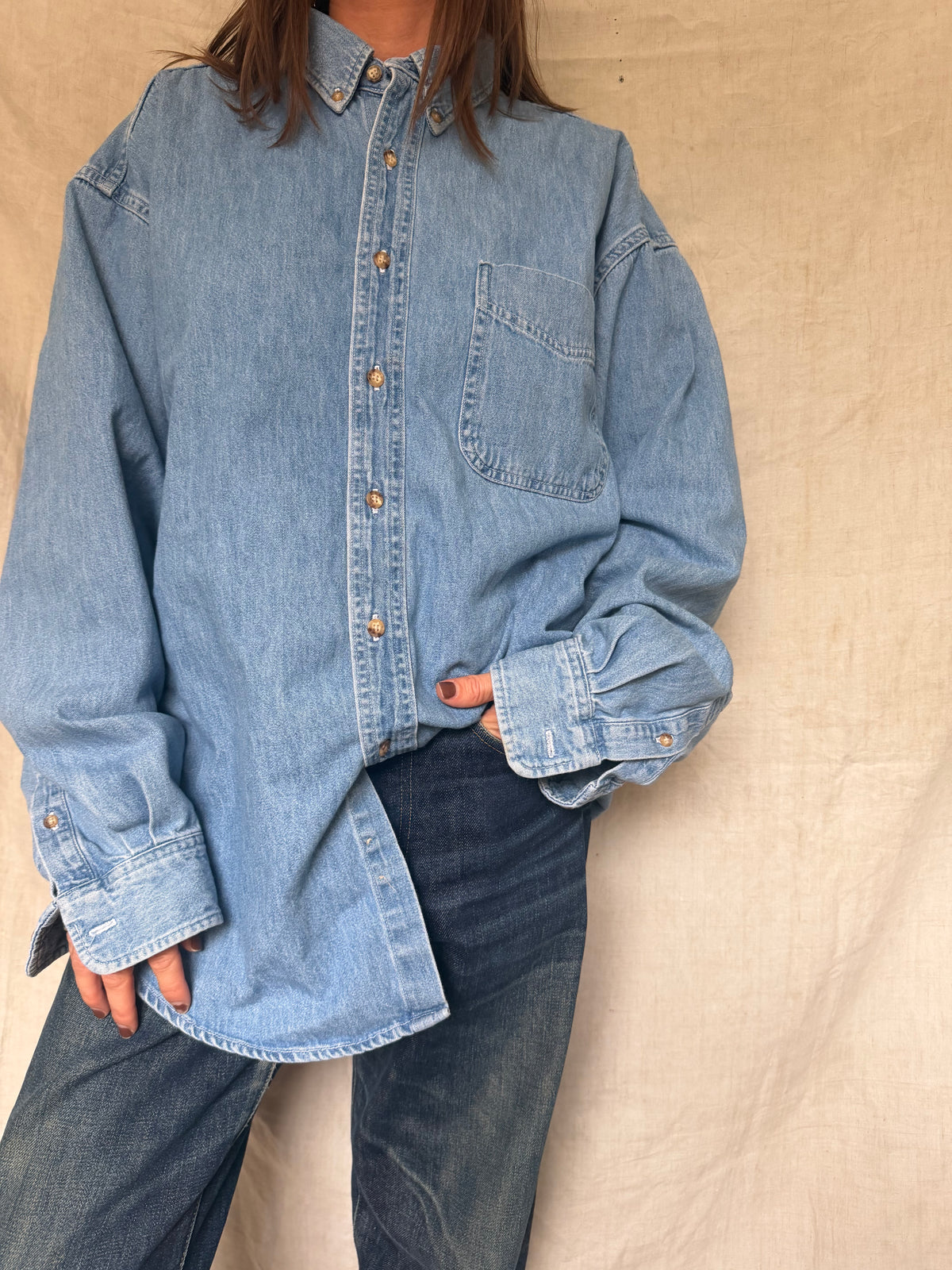 Vintage Gap Denim Button Up