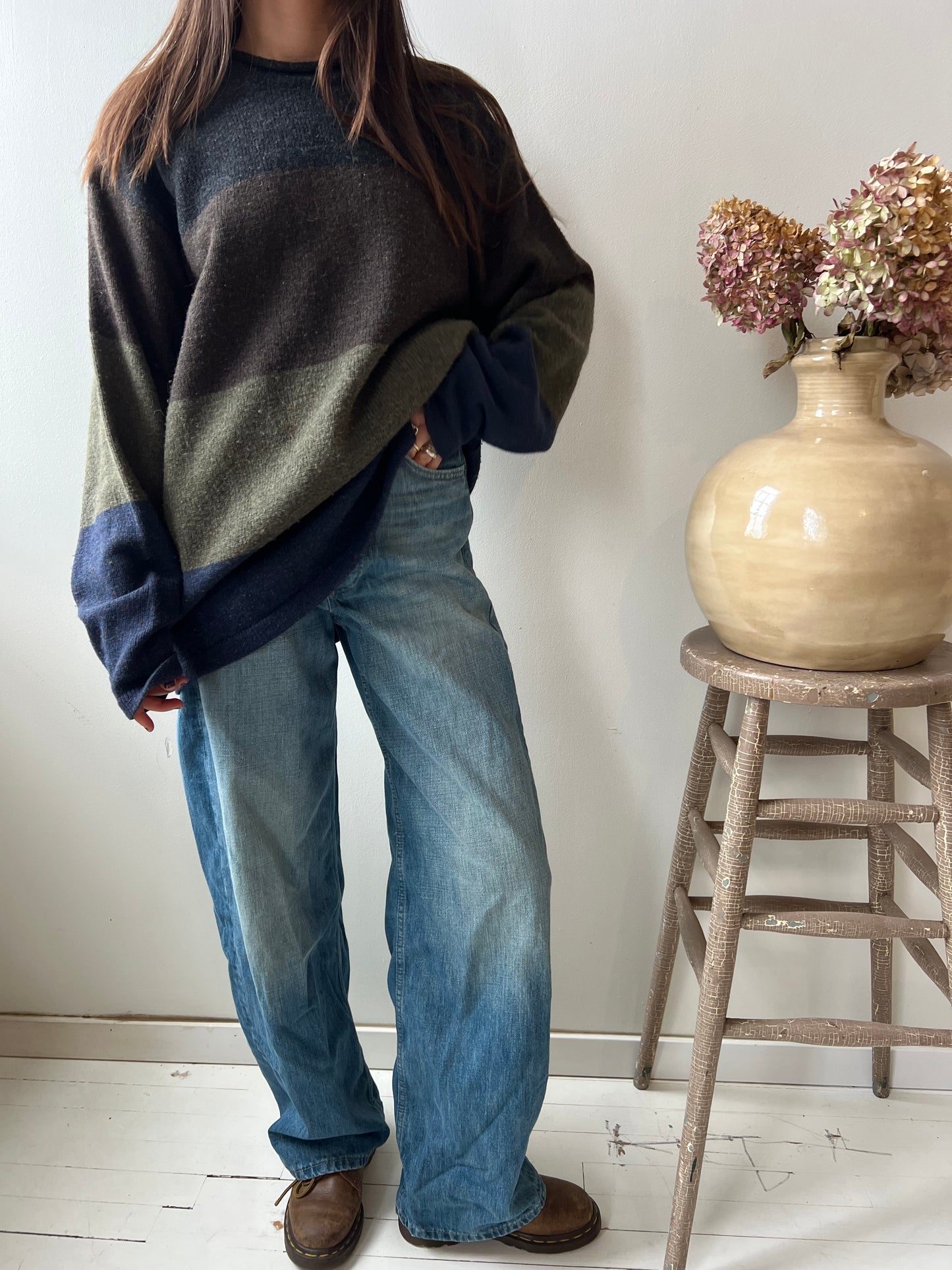 Chunky Striped Sweater