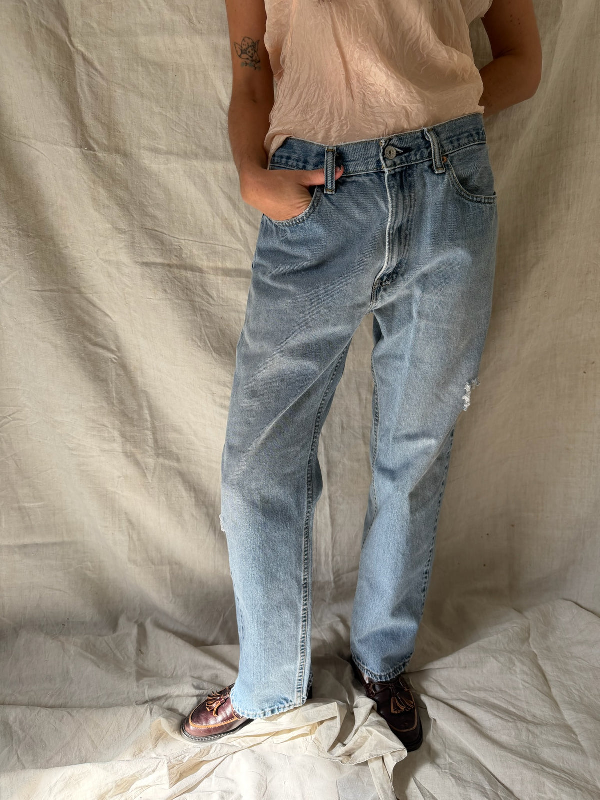 ‘Straight Fit’ Levi’s 505s