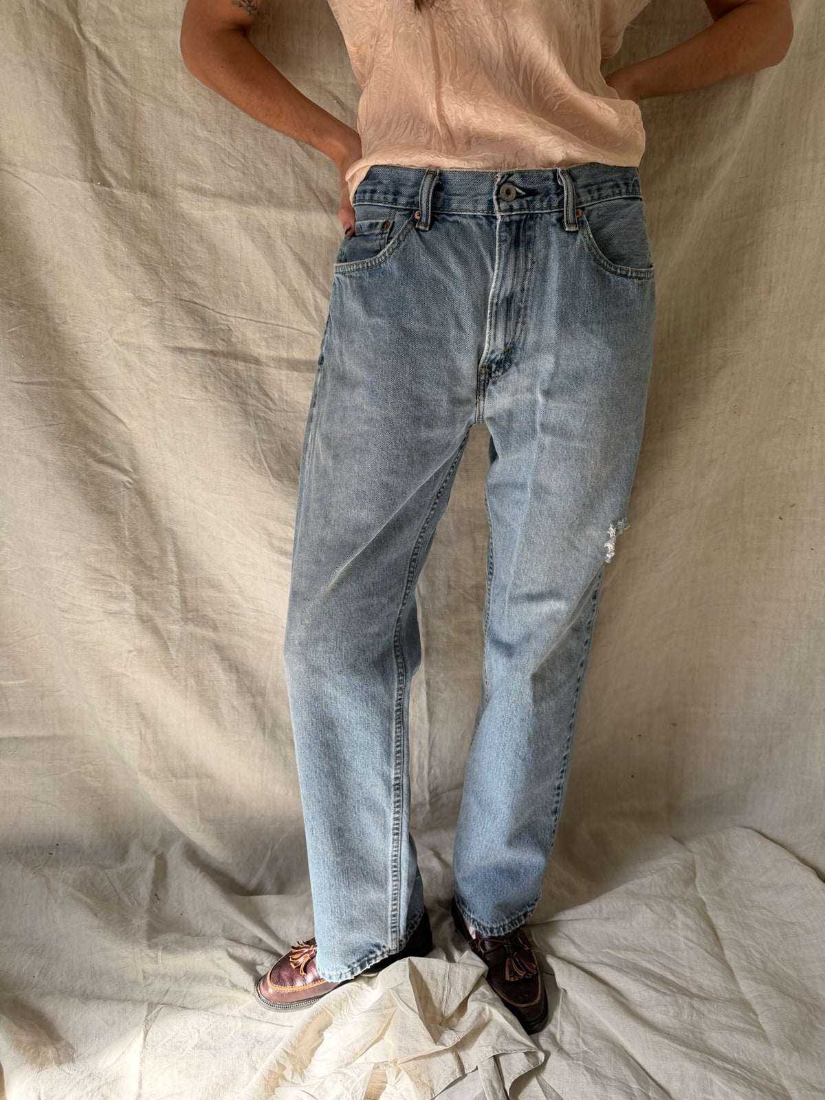 ‘Straight Fit’ Levi’s 505s