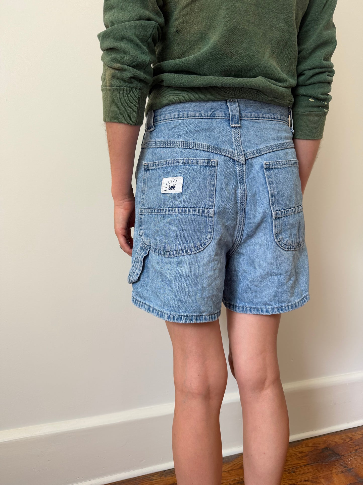 Riveted Lee Denim Carpenters Shorts