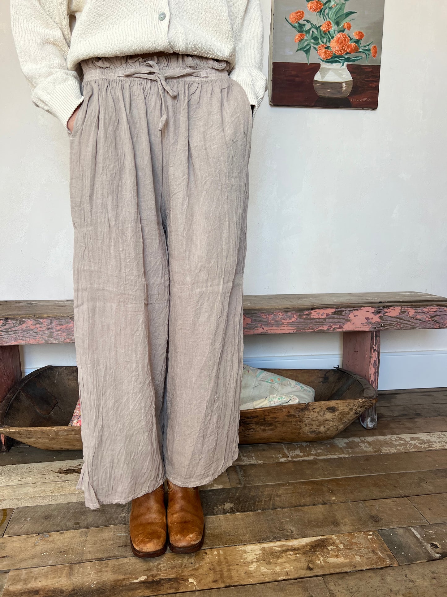 Oaxacan Stone Cotton Pant