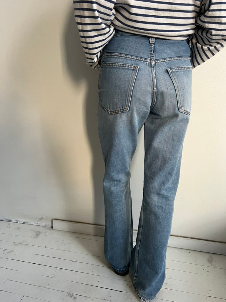 70s Denim Flares