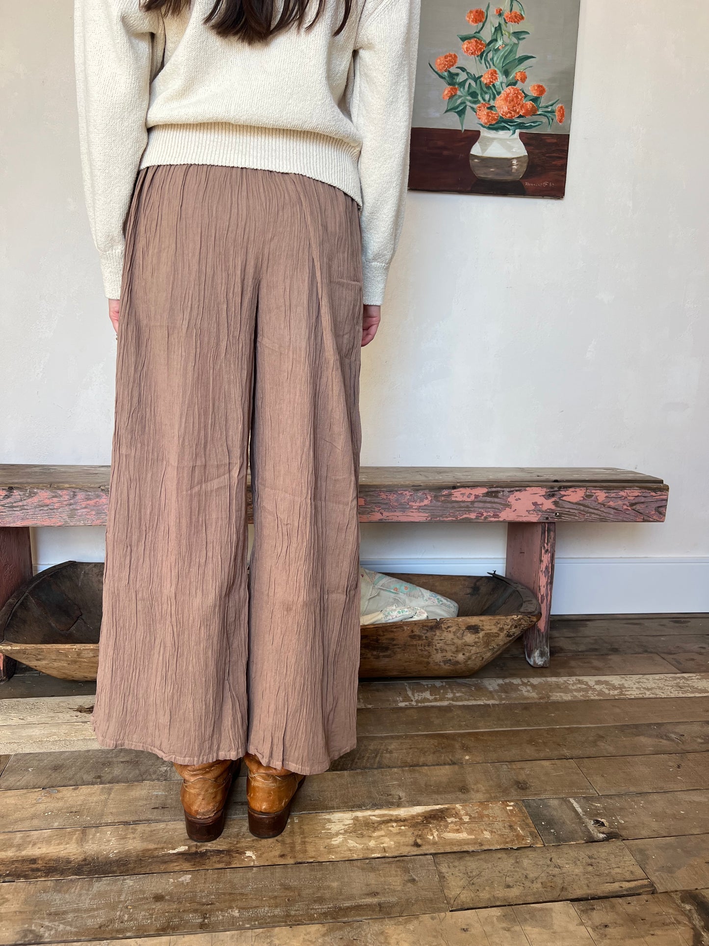 Oaxacan Coyote Cotton Pant