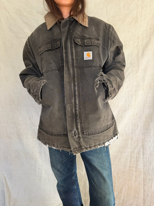 Carhartt Faded Black Chore Jacket