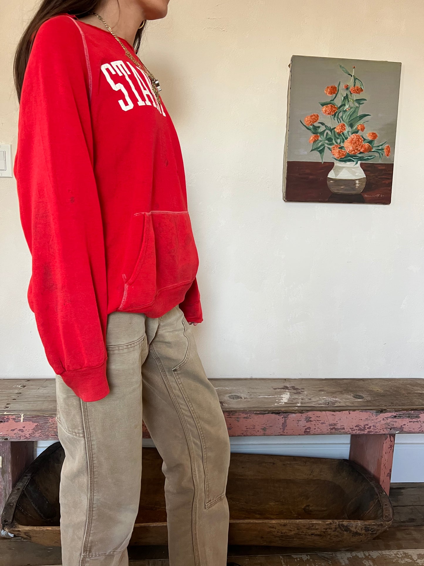 Cherry Red Stanford Hoodie