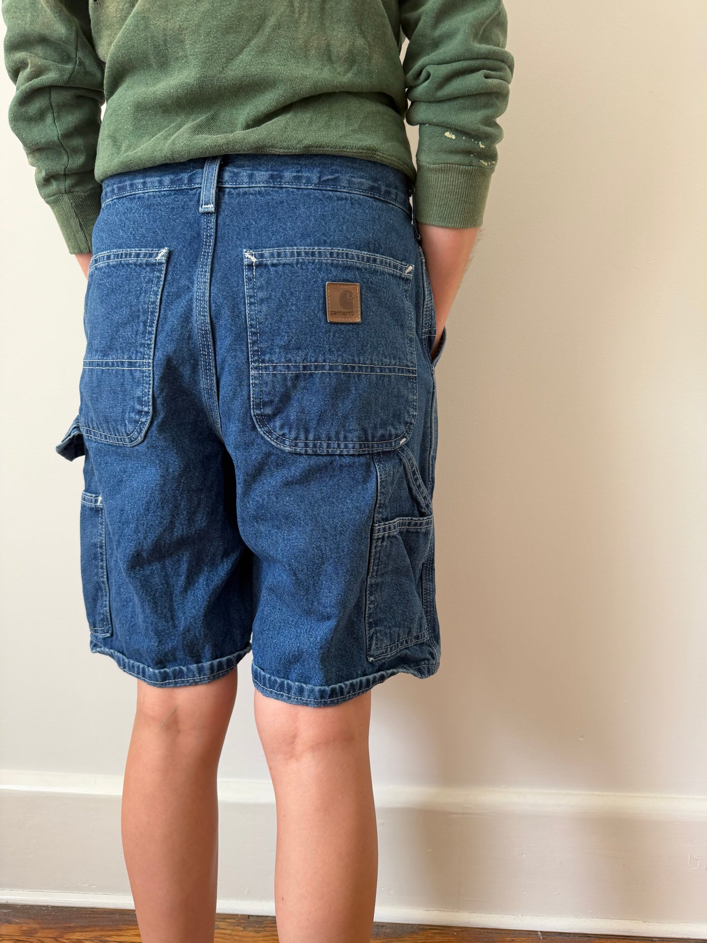 Dark Carhartt Carpenters Shorts