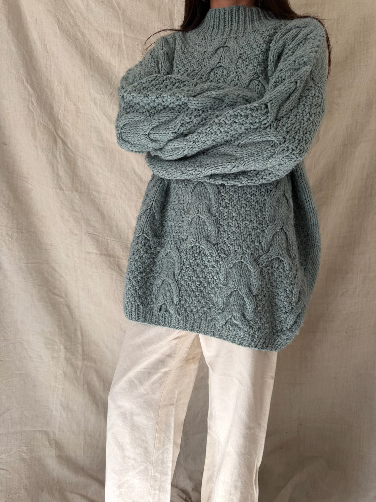 Robin Egg Knit Sweater