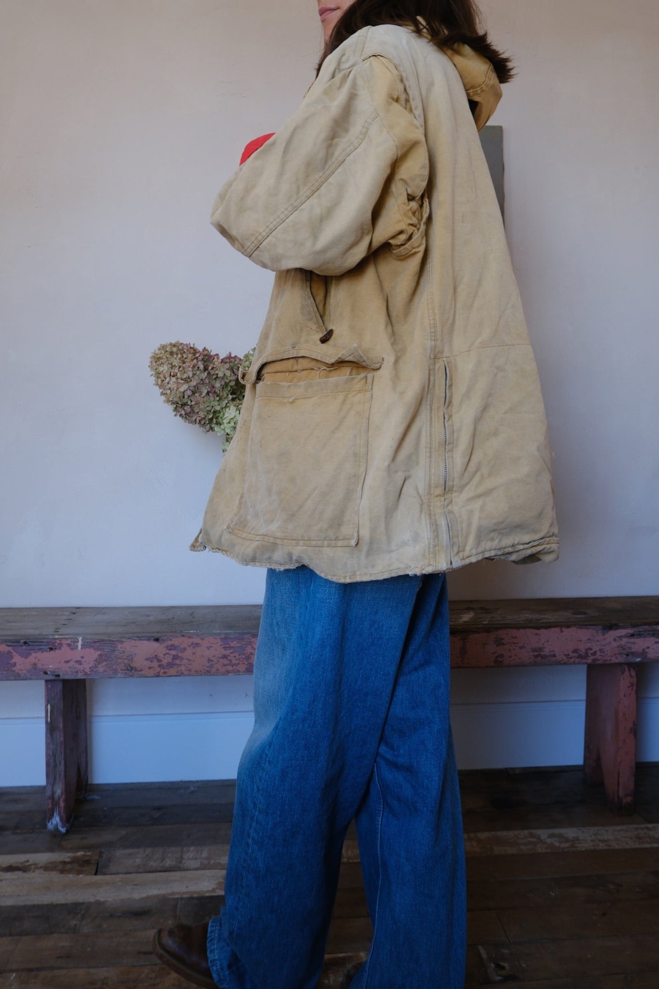 Vintage Tan Hunting Jacket