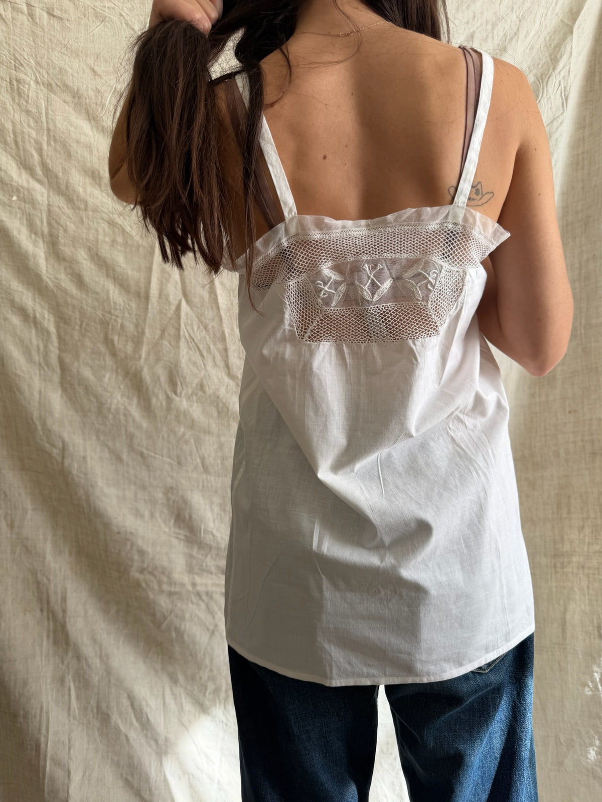 Antique French Lace Cami 02
