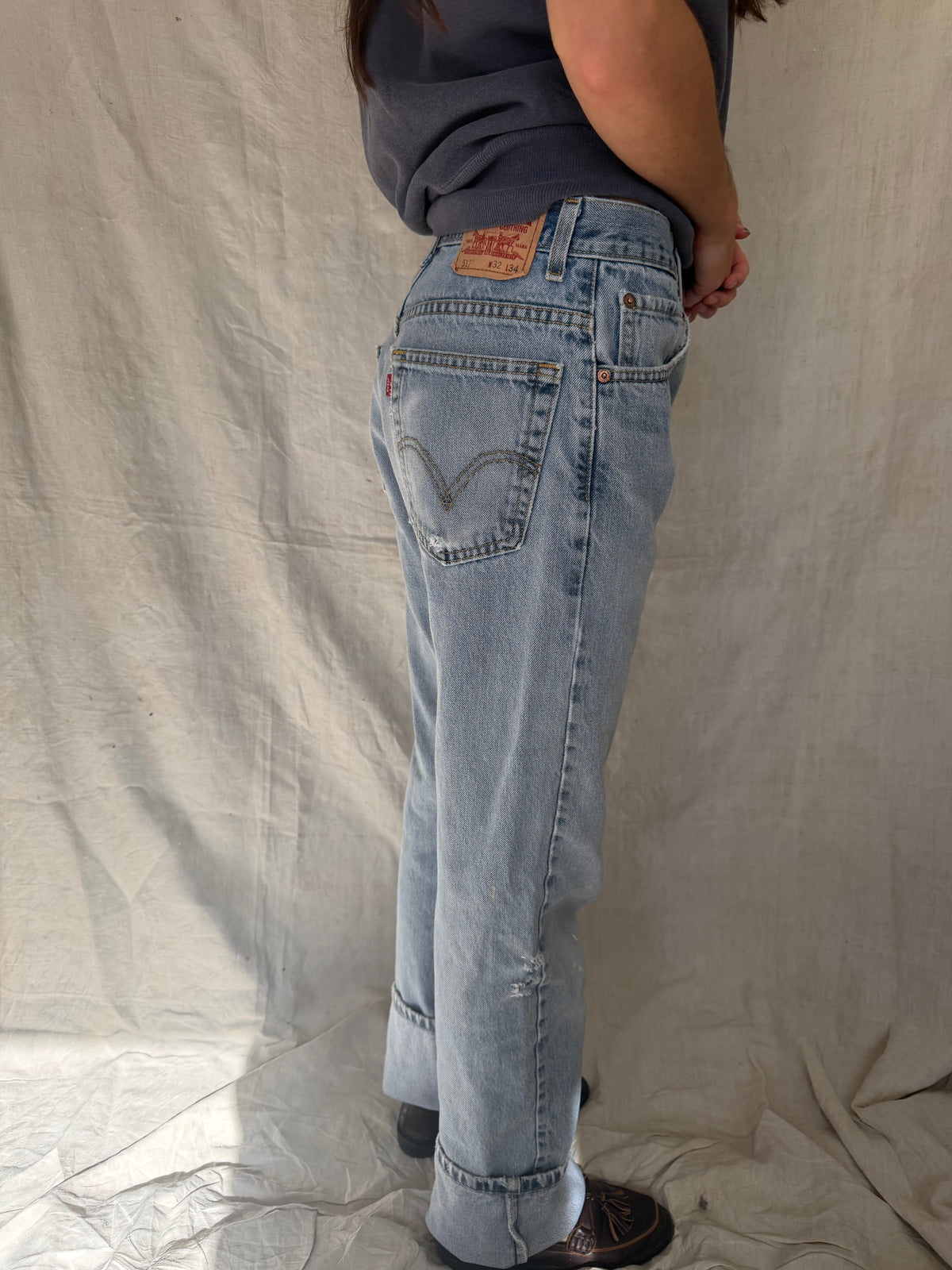 Lightwash Levi’s 517 03