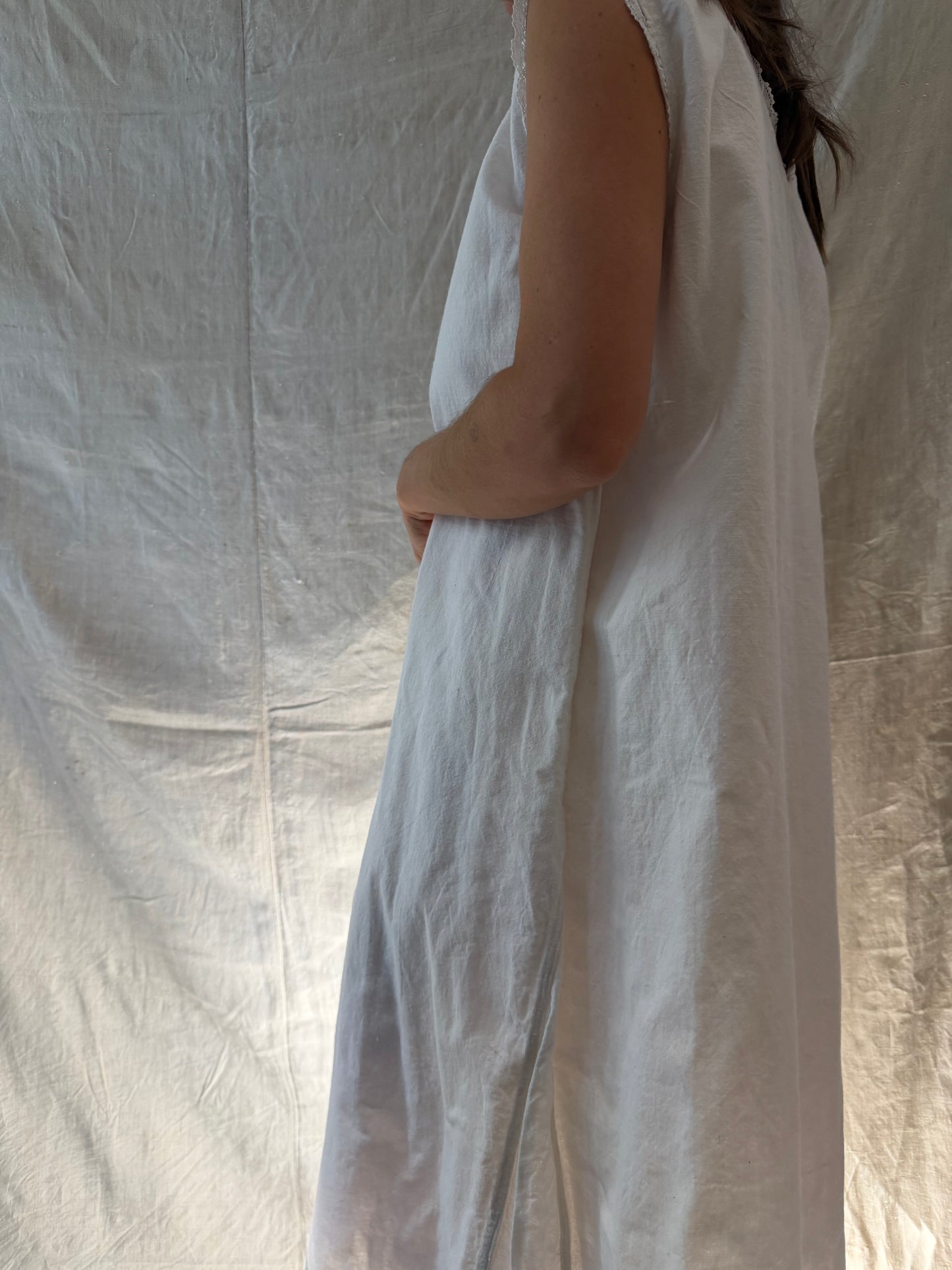 Antique Italian Heavyweight Cotton Smock