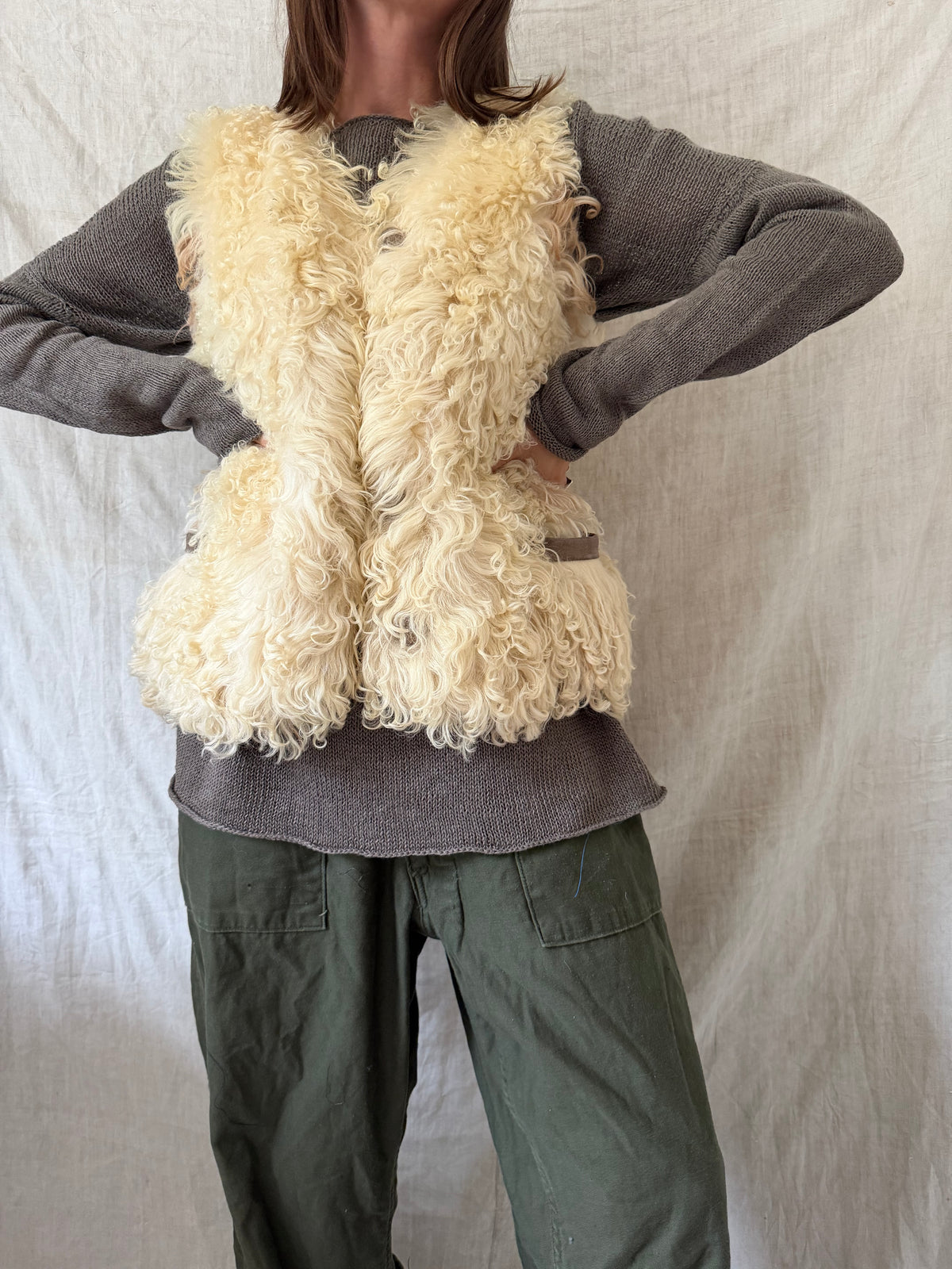 Lambswool Vest