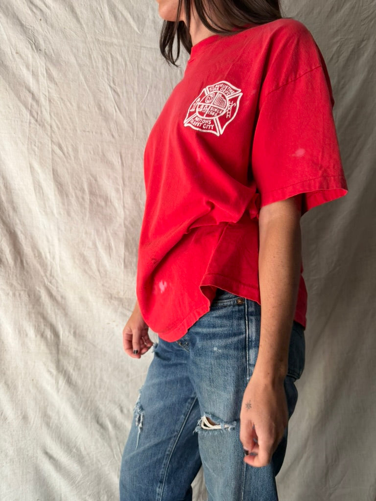 Red Fire Dept. Tee.