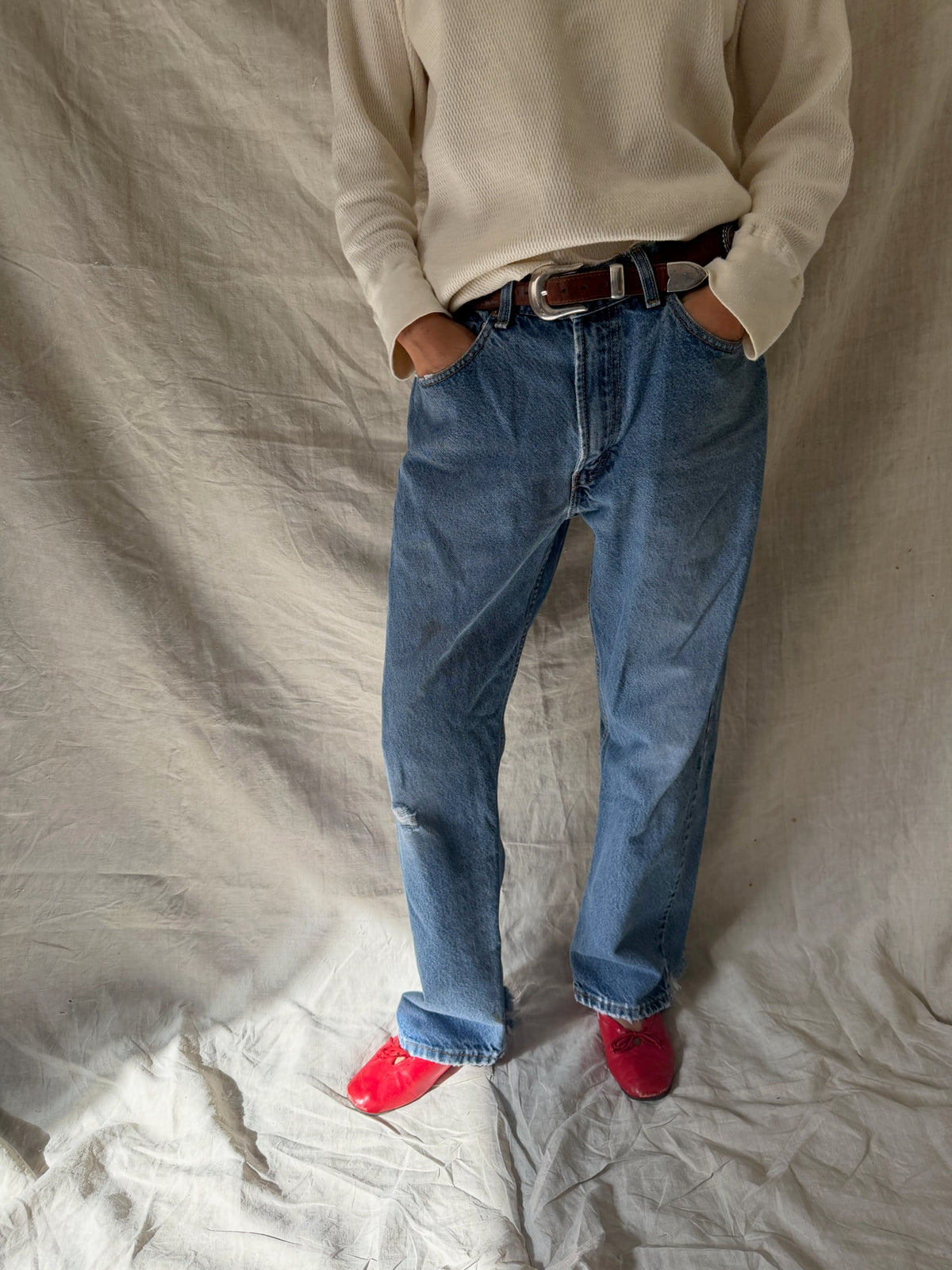 Levi’s 505 Mid Wash Regular Fit