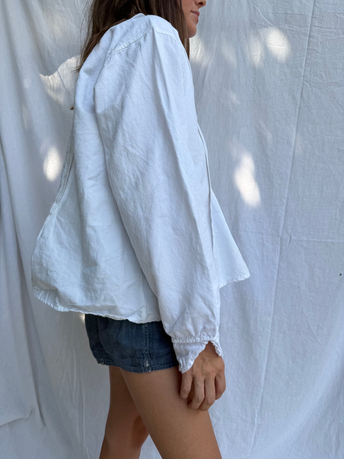 Antique Italian Cotton Blouse