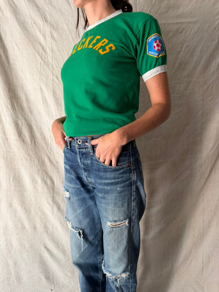 Green Wreckers Soccer Jersey