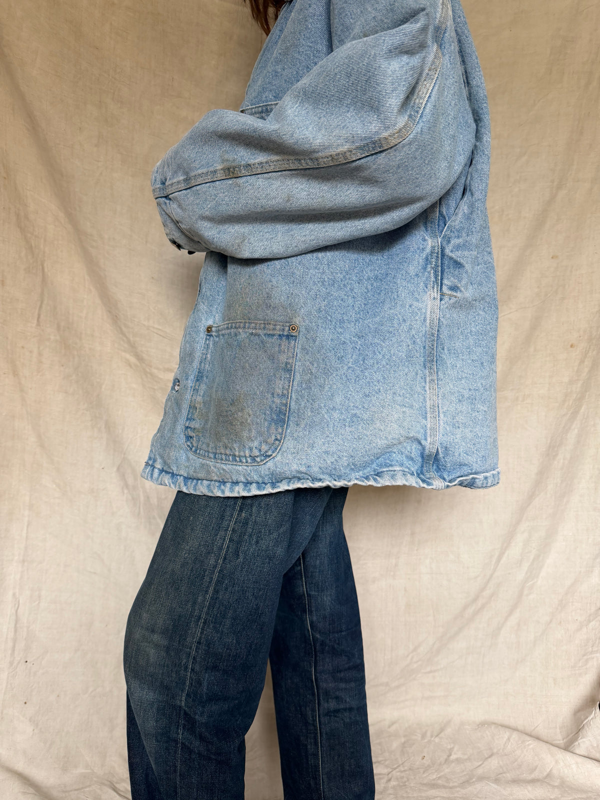 Lightwash Denim Carhartt Chore Jacket