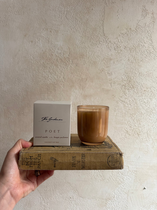 Estate Candle in The Gardener by Poet Farm Co.