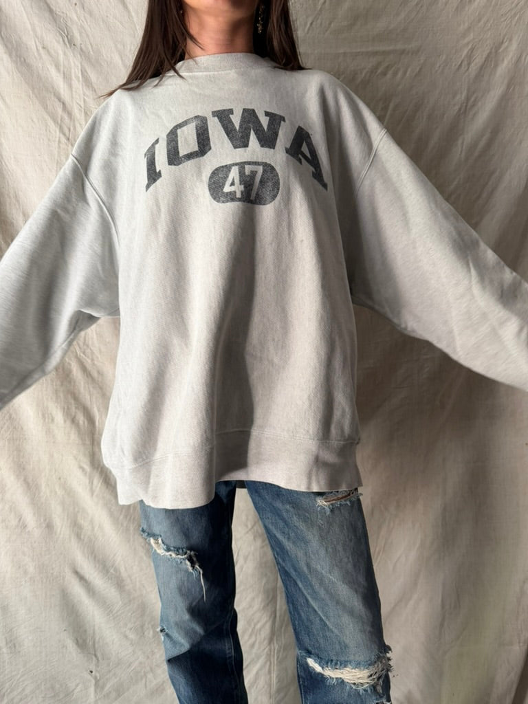 Iowa Cropped Crewneck