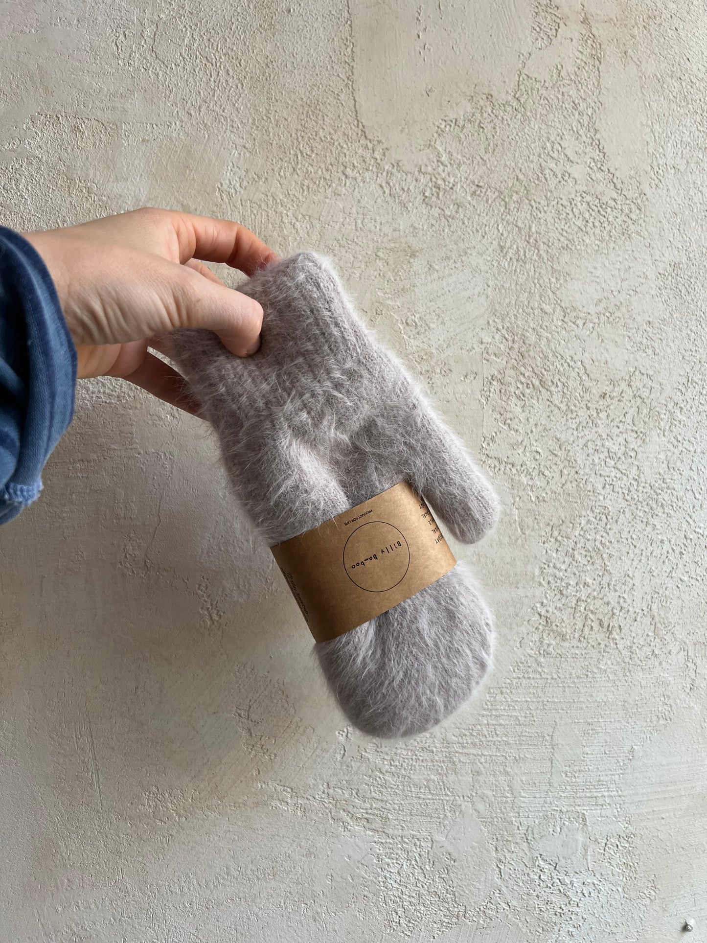 Fluffy Angora Mittens By Billy Bamboo