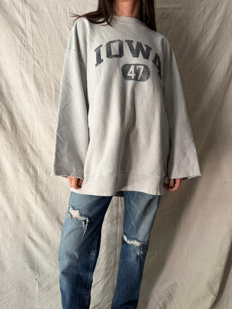 Iowa Cropped Crewneck