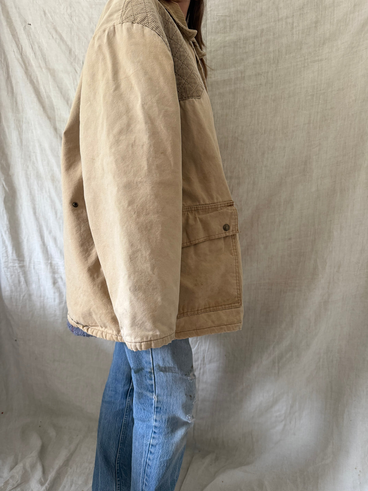 Walls Faded Workwear Chore Jacket