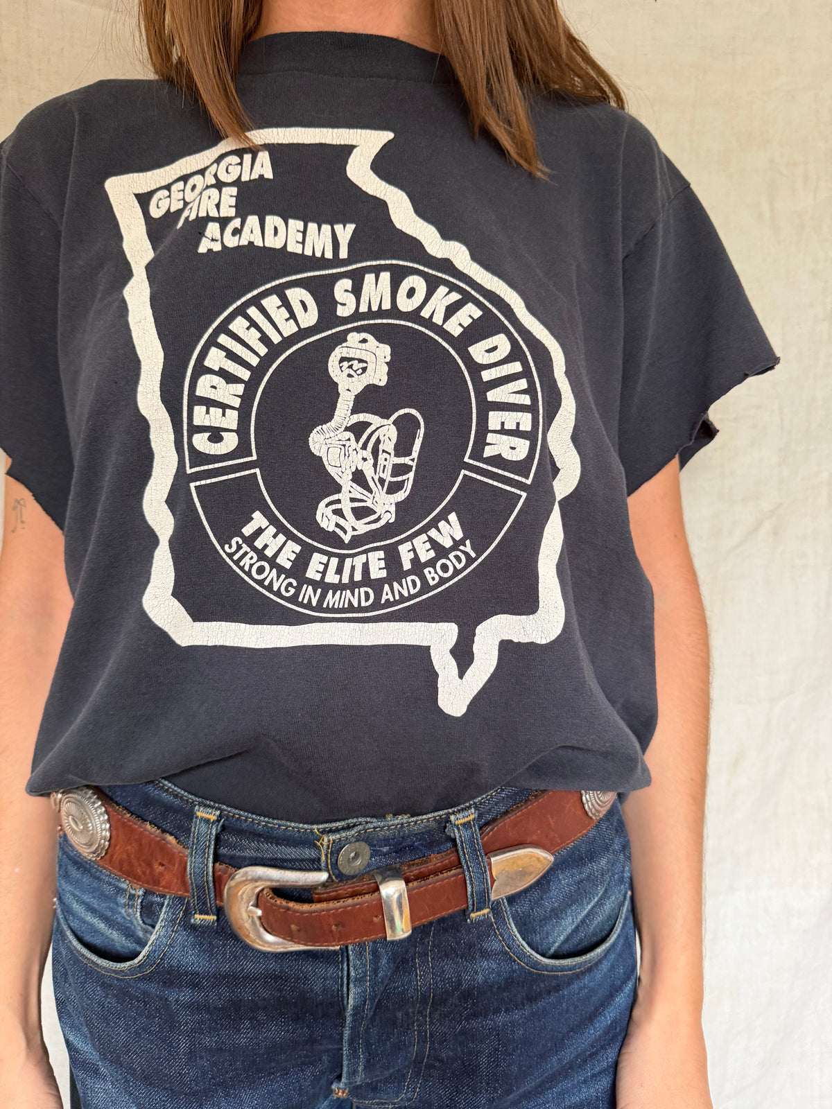 Cropped Georgia Fire Academy Tee