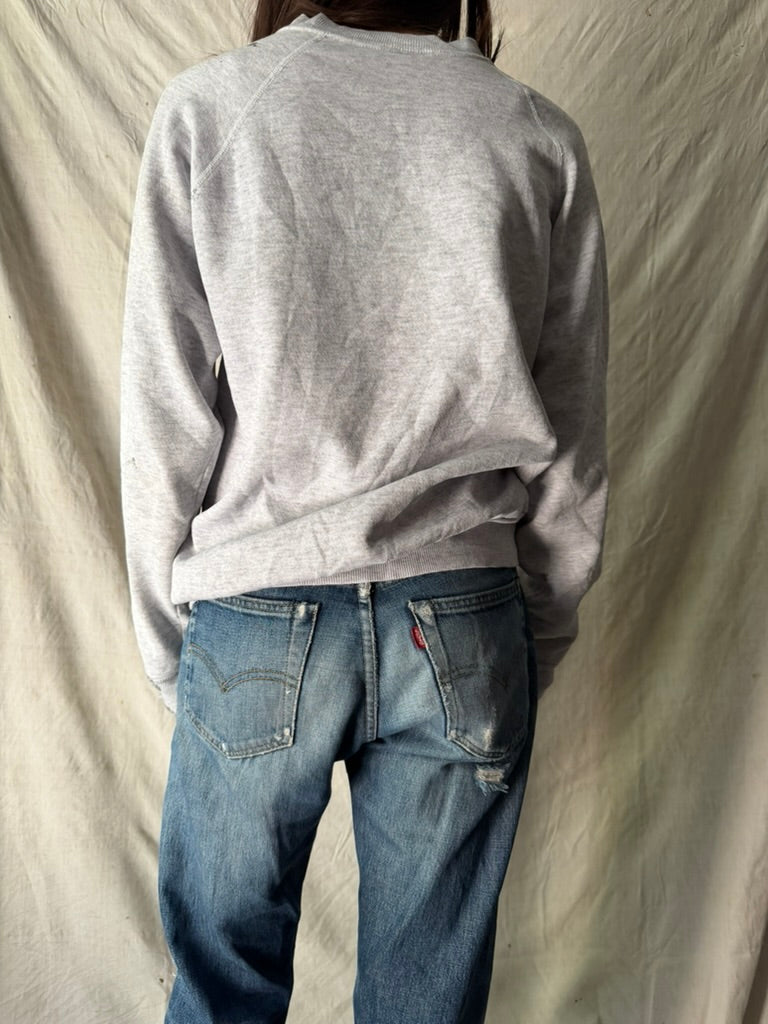 Light Grey Painters Crewneck
