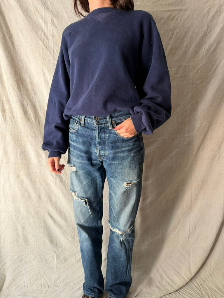 Navy Crewneck
