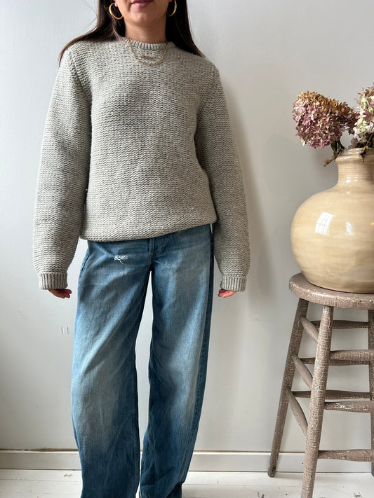 Chunky Grey Sweater