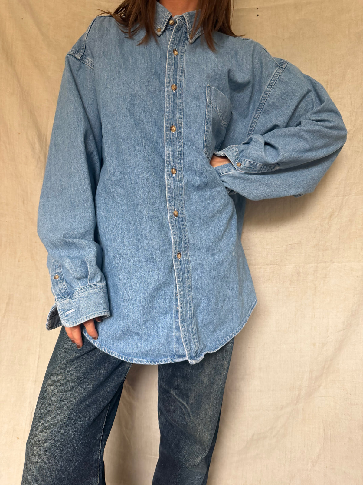 Vintage Gap Denim Button Up
