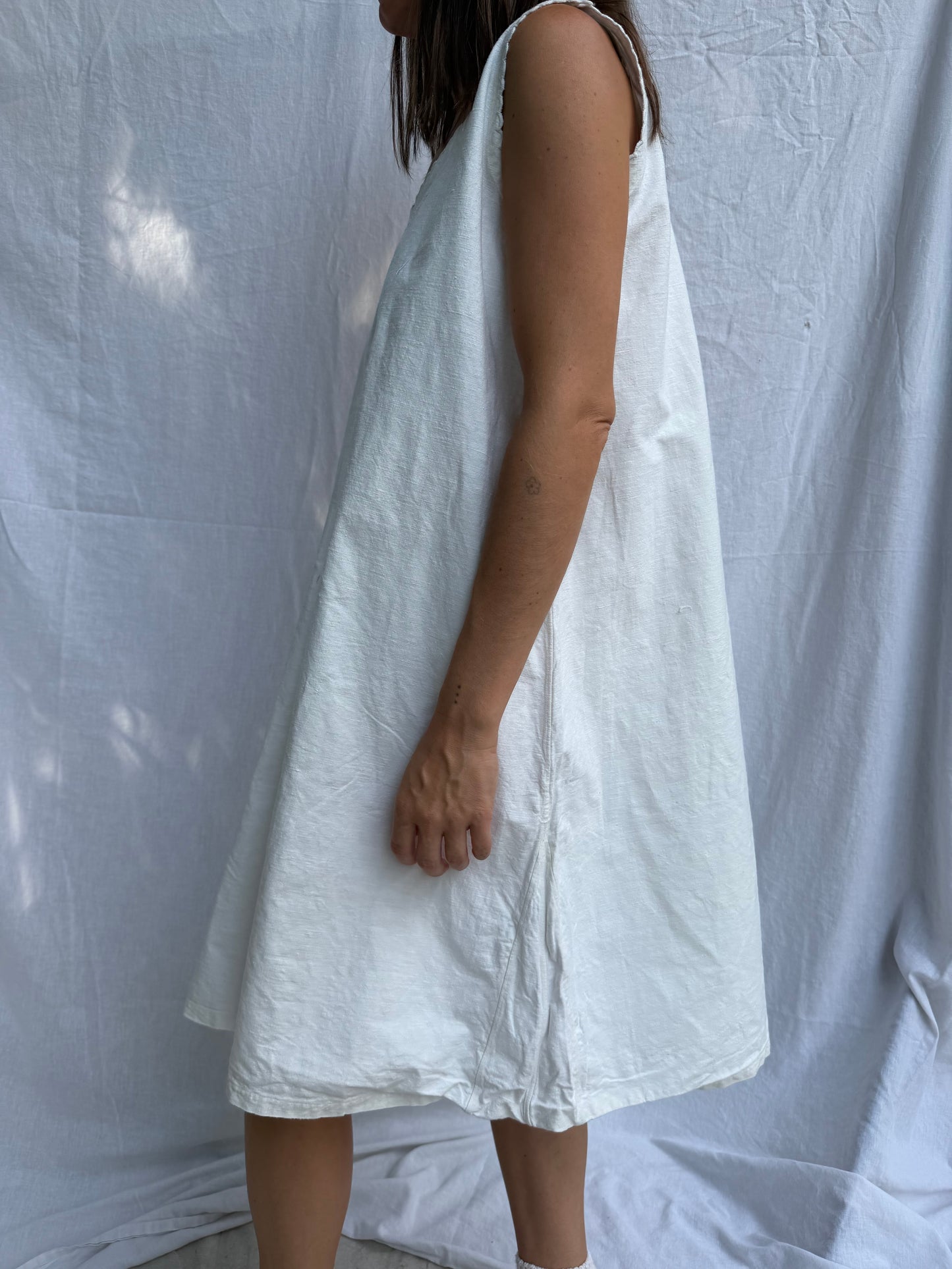 Off-White Antique Italian Smock