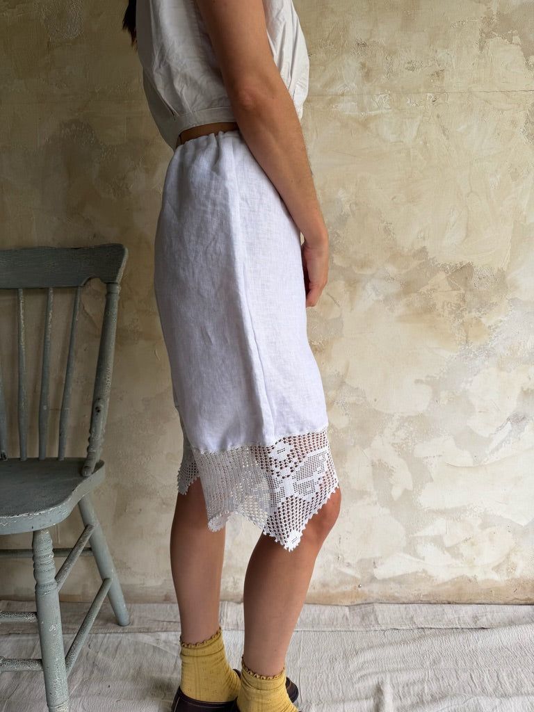 Handmade Crochet Lace Short Bloomers